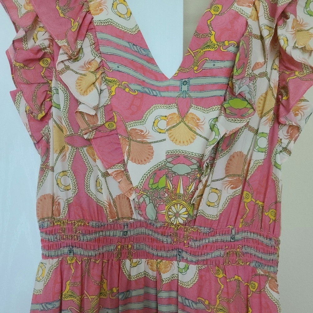 Tyler Boe - NWT - Silk Midi Dress Size Small